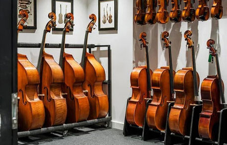 Sydney Strings Centre showroom